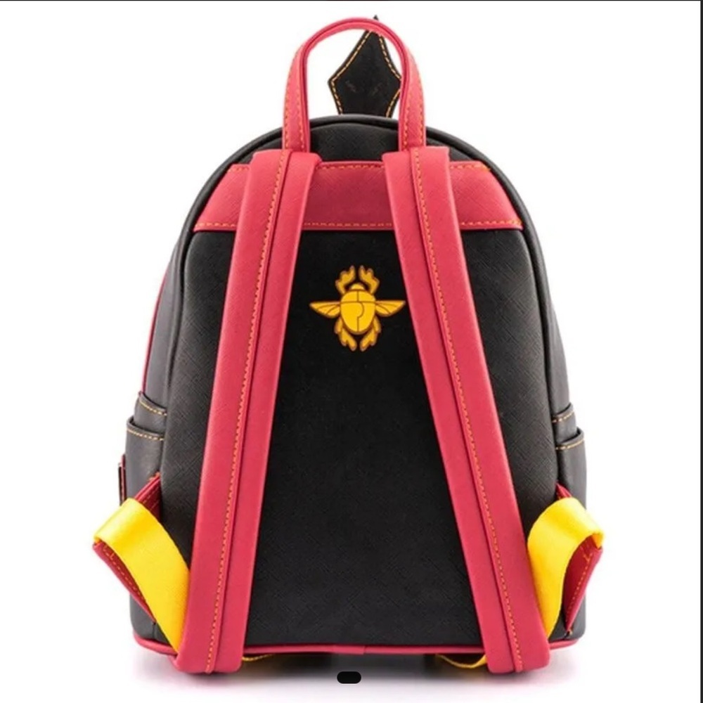 Loungefly NWT Disney Jafar Villains Scene Mini Backpack with Bold Colors - Picture 5 of 6